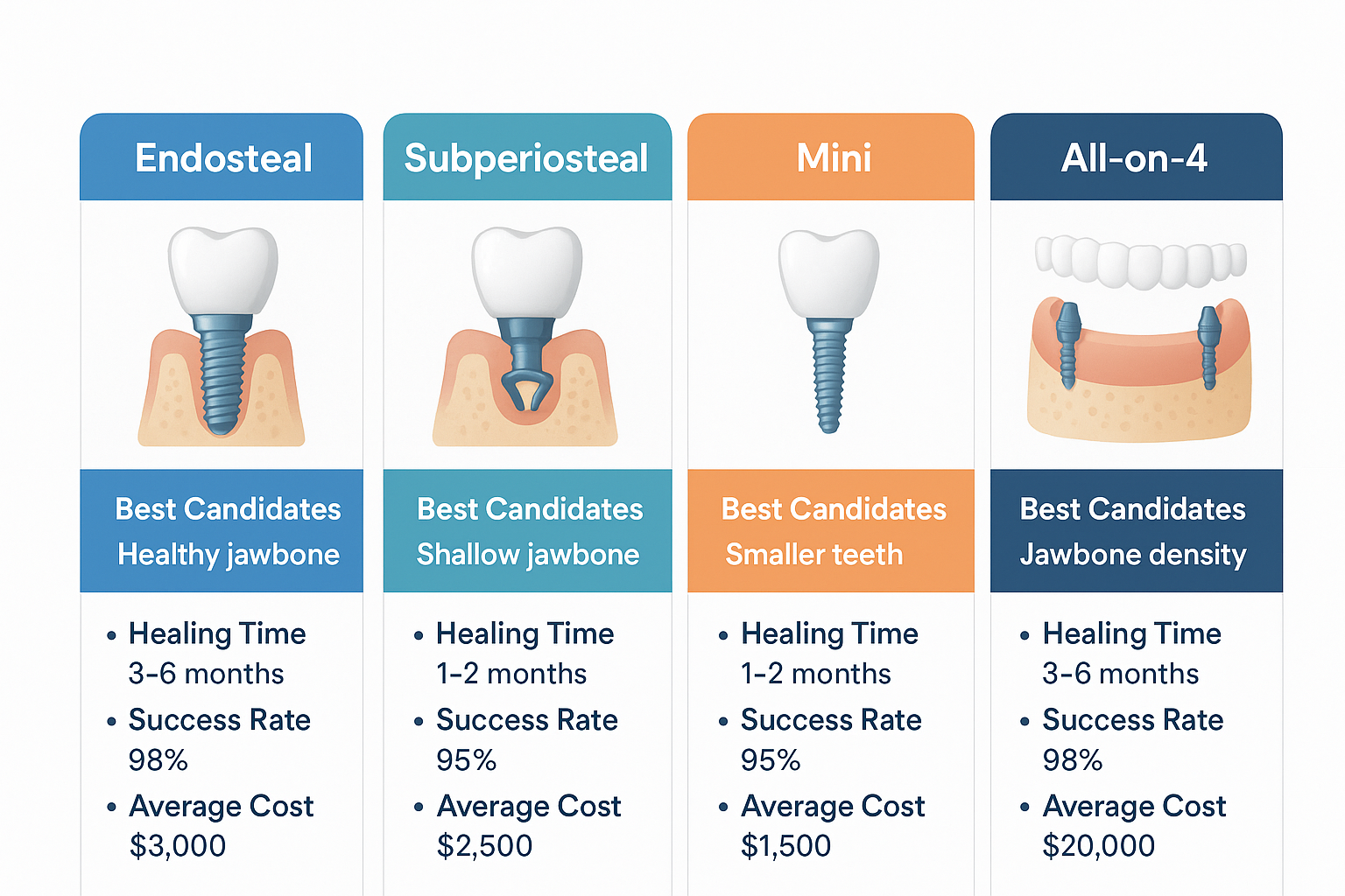 Types of Dental Implants