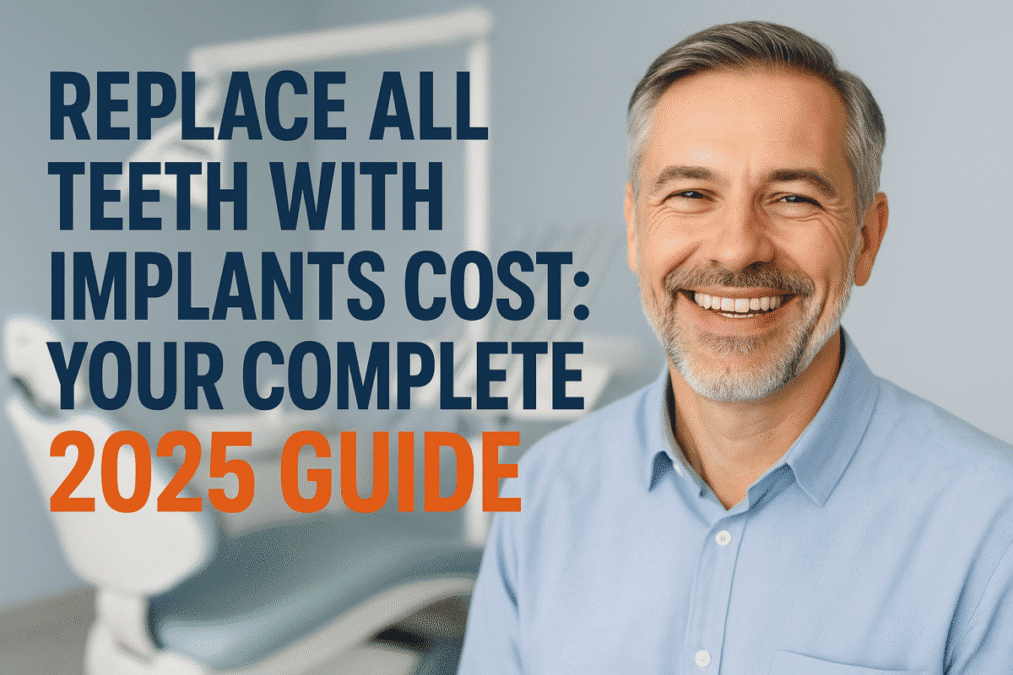 Replace All Teeth with Implants Cost 2025: Complete Guide & Pricing