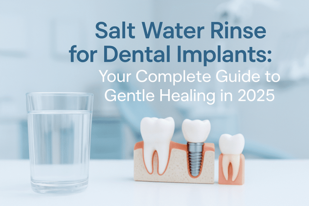 Salt Water Rinse for Dental Implants: Complete 2025 Care Guide
