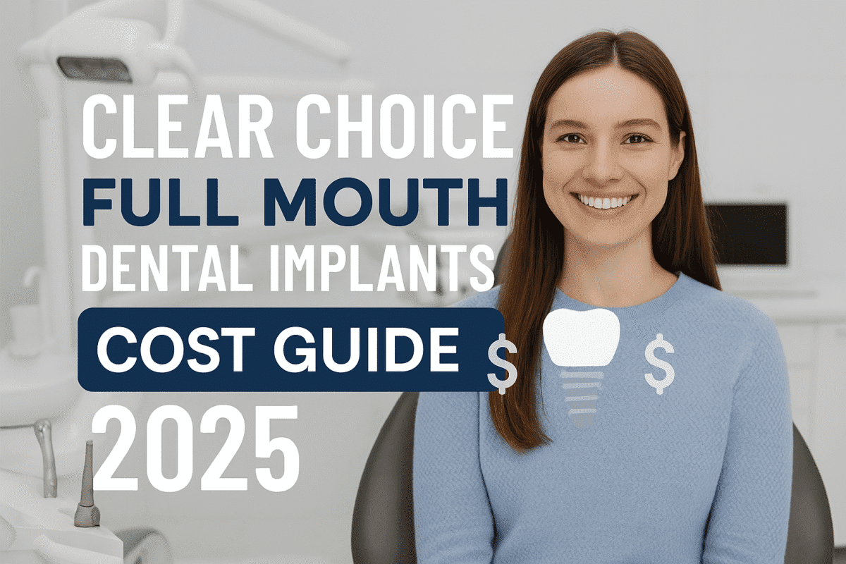 Clear Choice Full Mouth Dental Implants Cost Guide 2025