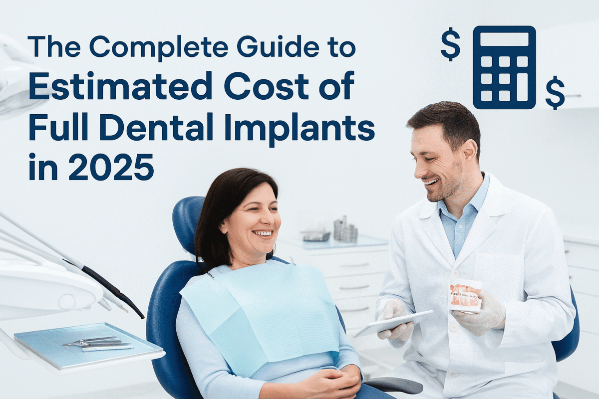 Cost of full dental implants in 2025: Complete Pricing Guide & Calculator