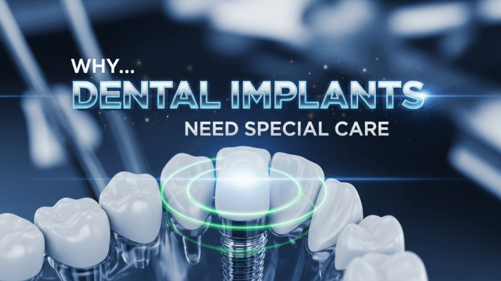 Why Dental Implants Need Special Care