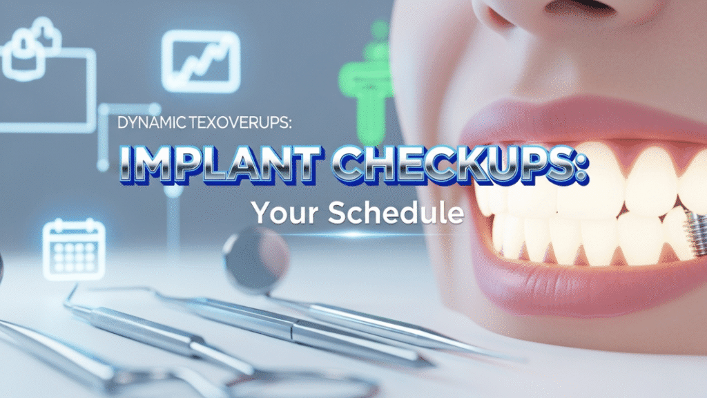 How Often Should Dental Implant Checkups Be Scheduled?