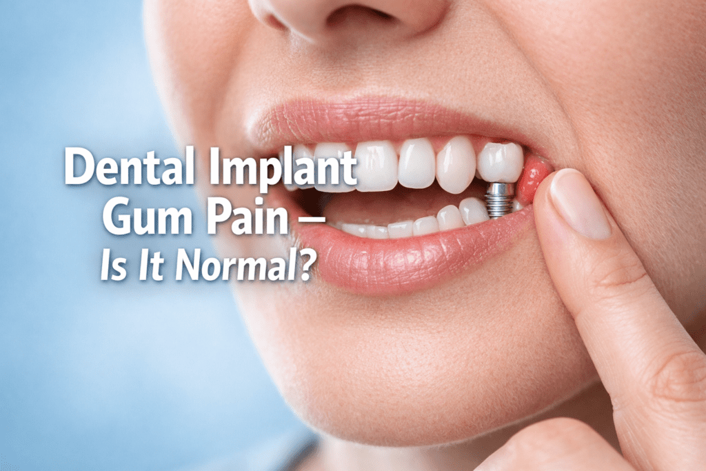 Dental Implant Gum Pain – Is It Normal?