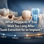 What happens if I wait too long after tooth extraction to get an implant?