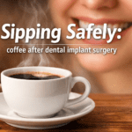 coffee after dental implant surgery