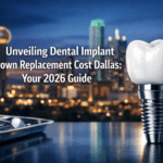 dental implant crown replacement cost dallas