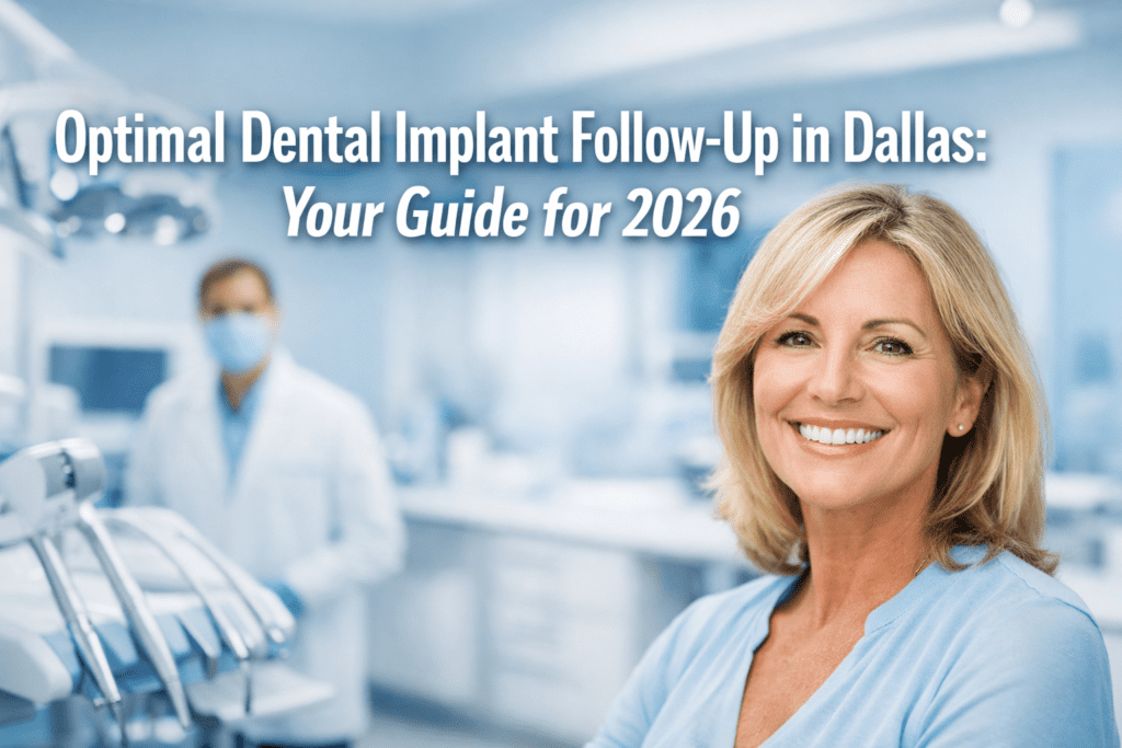 dental implant specialist follow up dallas