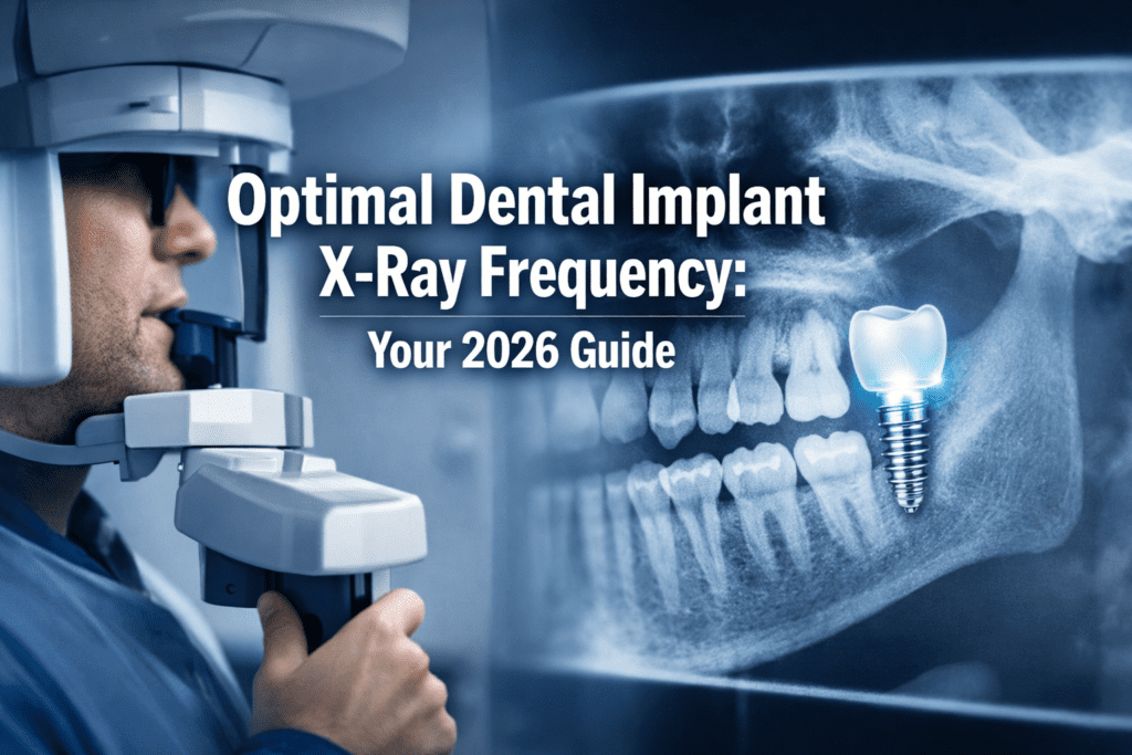 dental implant x-ray frequency