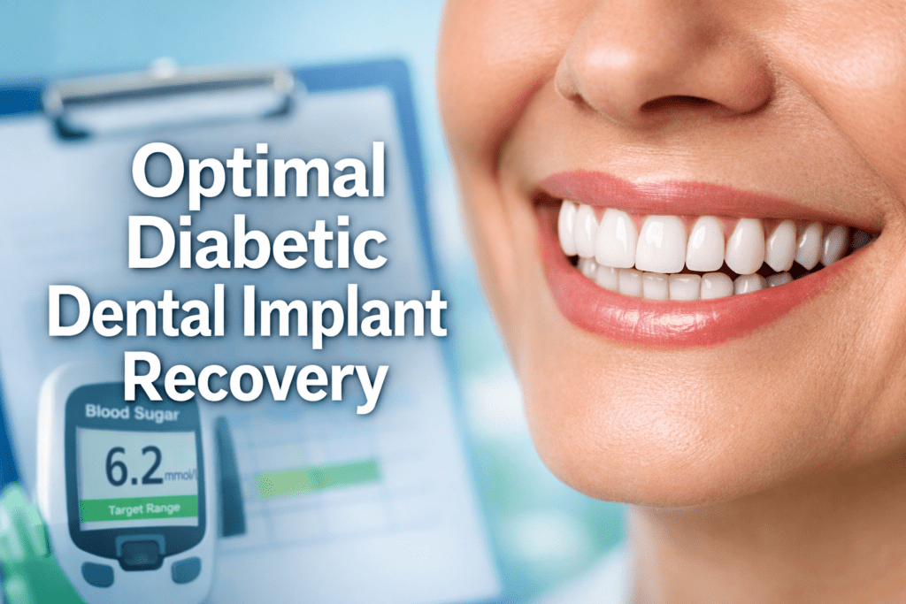 diabetic dental implant recovery