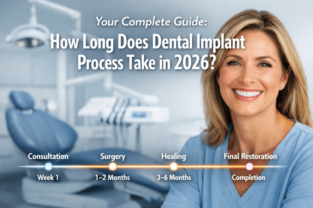 how long does dental implant process take