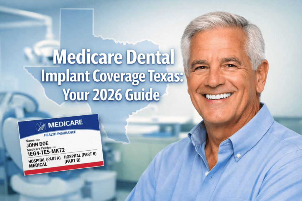 medicare dental implant coverage texas
