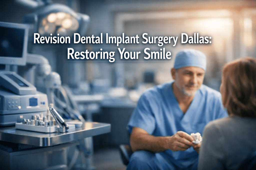 revision dental implant surgery dallas