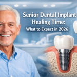 senior dental implant healing time