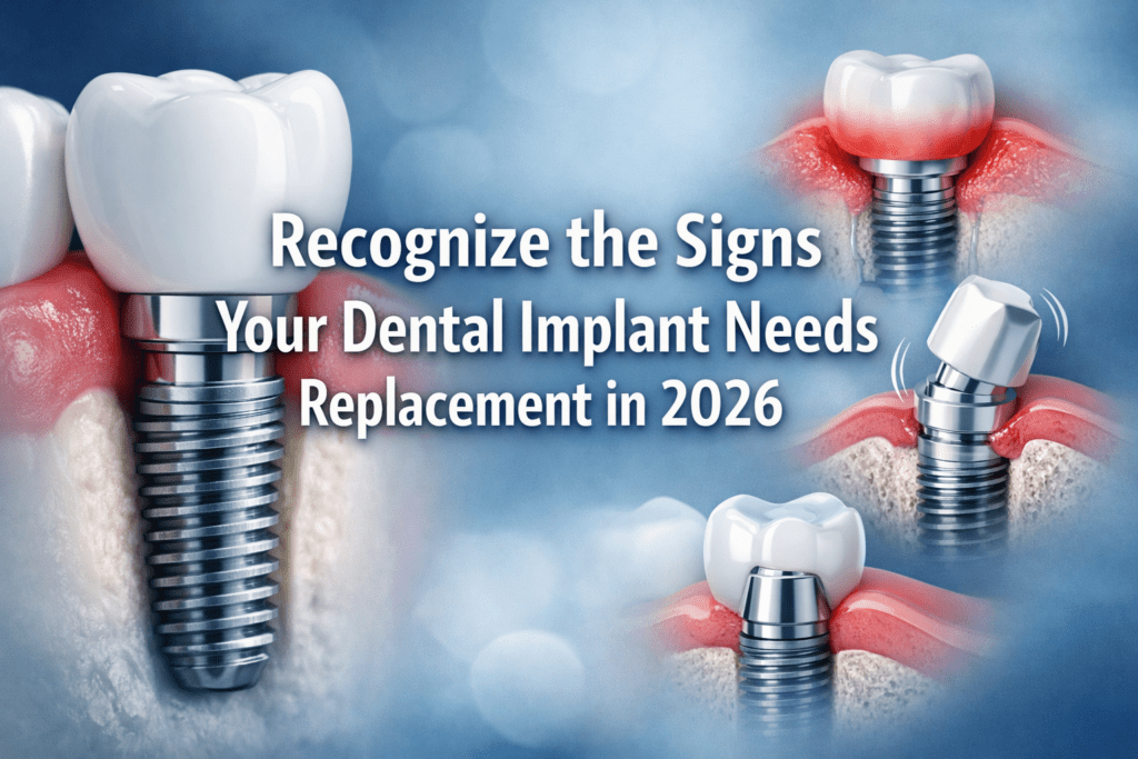 signs dental implant needs replacement