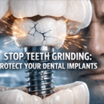 teeth grinding dental implant damage