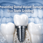 teeth grinding dental implant damage