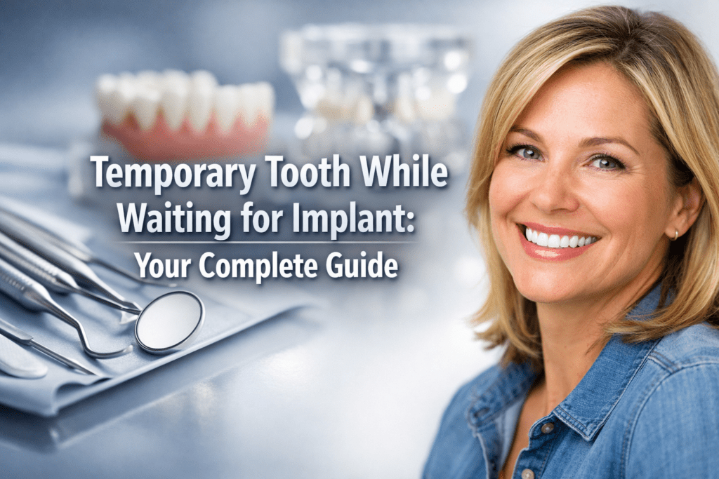 temporary tooth while waiting for implant