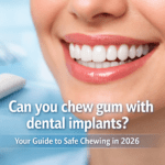 Can you chew gum with dental implants