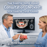 Dental implant consultation checklist