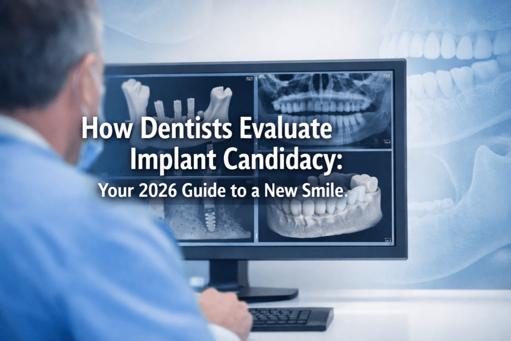 How dentists evaluate implant candidacy