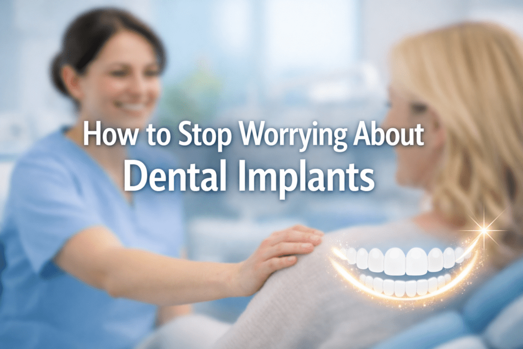 How to stop worrying about dental implant