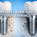 Implant bone loss symptoms early