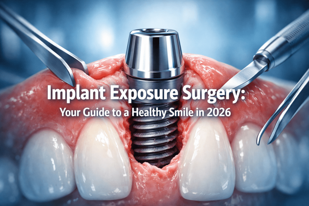 Implant exposure surgery