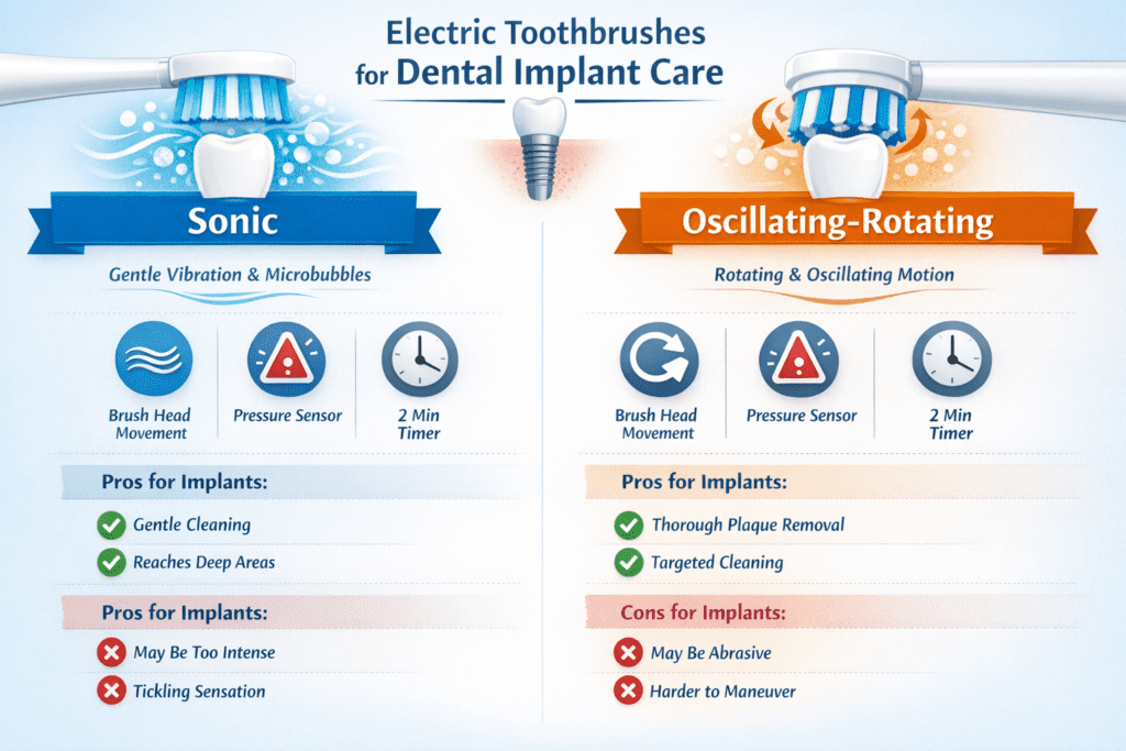 5 Best Electric Toothbrush for Dental Implants