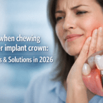 Pain when chewing after implant crown