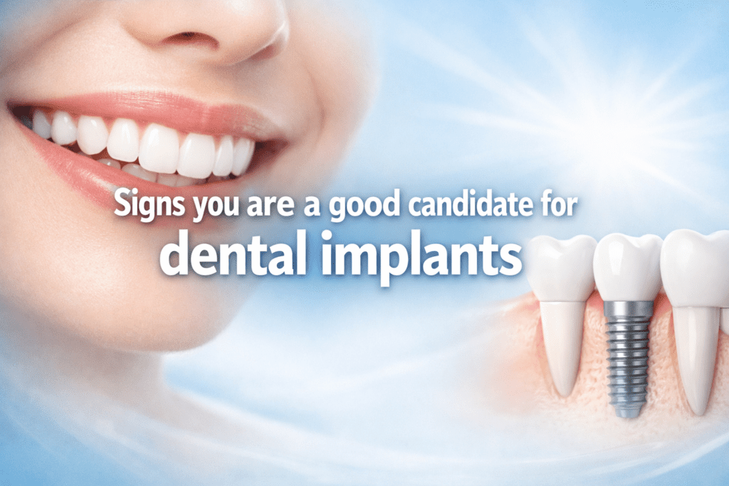 Signs you are a good candidate for dental implants