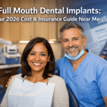 full mouth dental implants cost with insurance near me