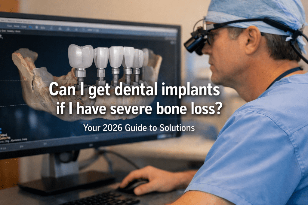 Can I get dental implants if I have severe bone loss?