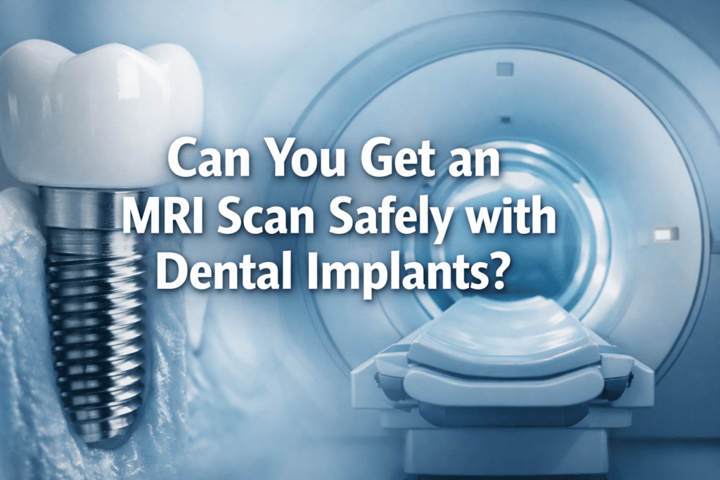Can you get an MRI scan safely with dental implants?