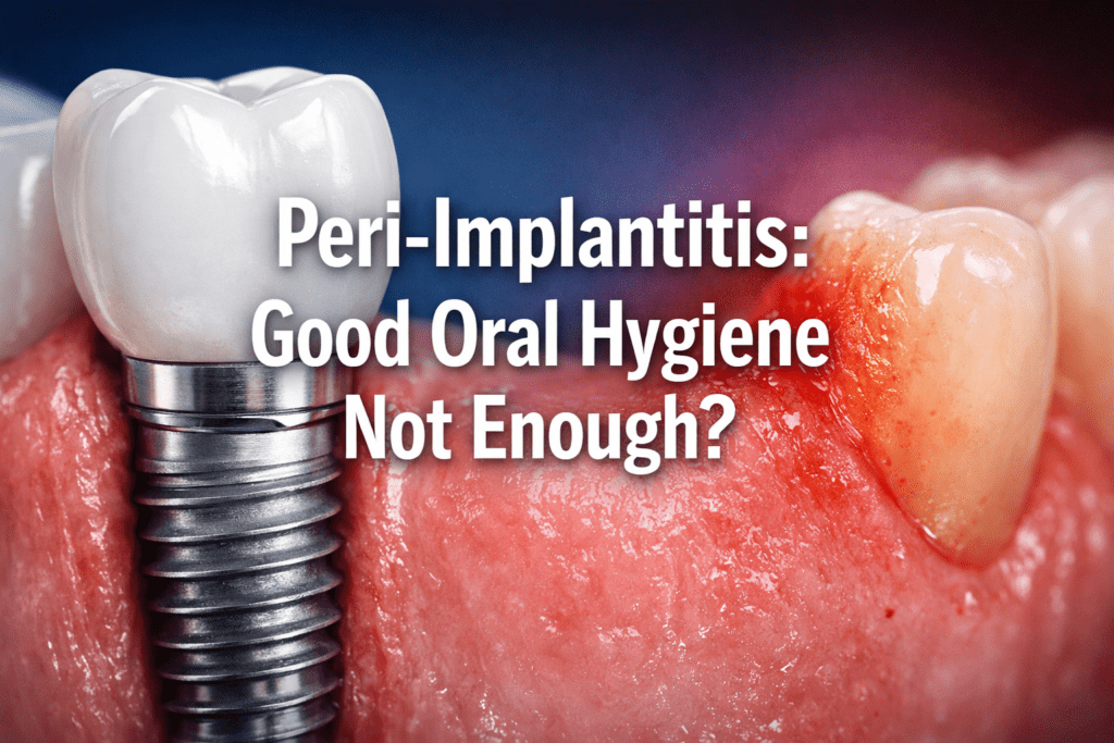 Can you get peri-implantitis even with good oral hygiene?