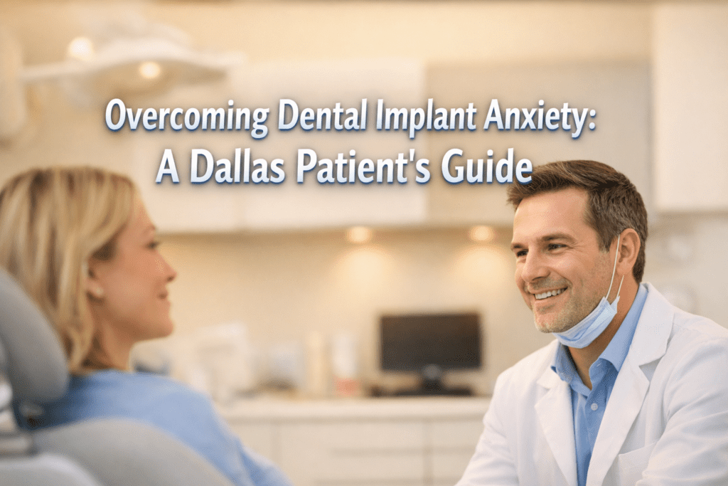 Dental implant anxiety