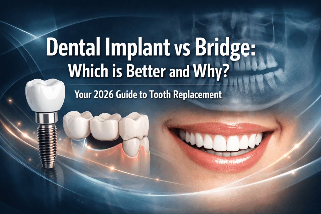 Dental implant vs bridge: which is better and why?