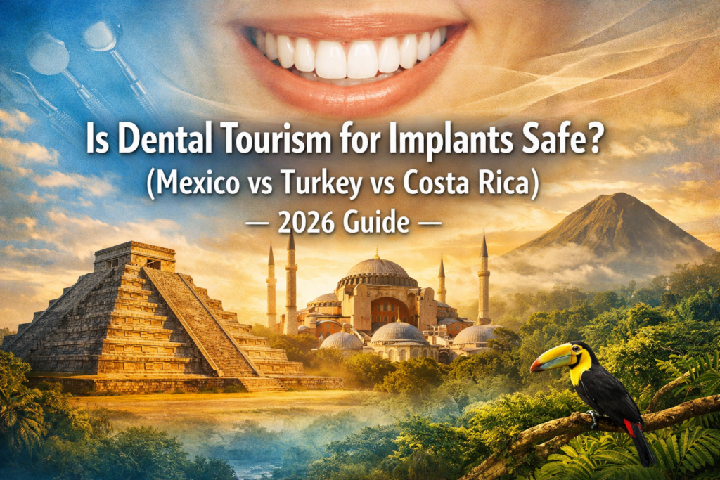 Is dental tourism for implants safe (Mexico vs Turkey vs Costa Rica)?