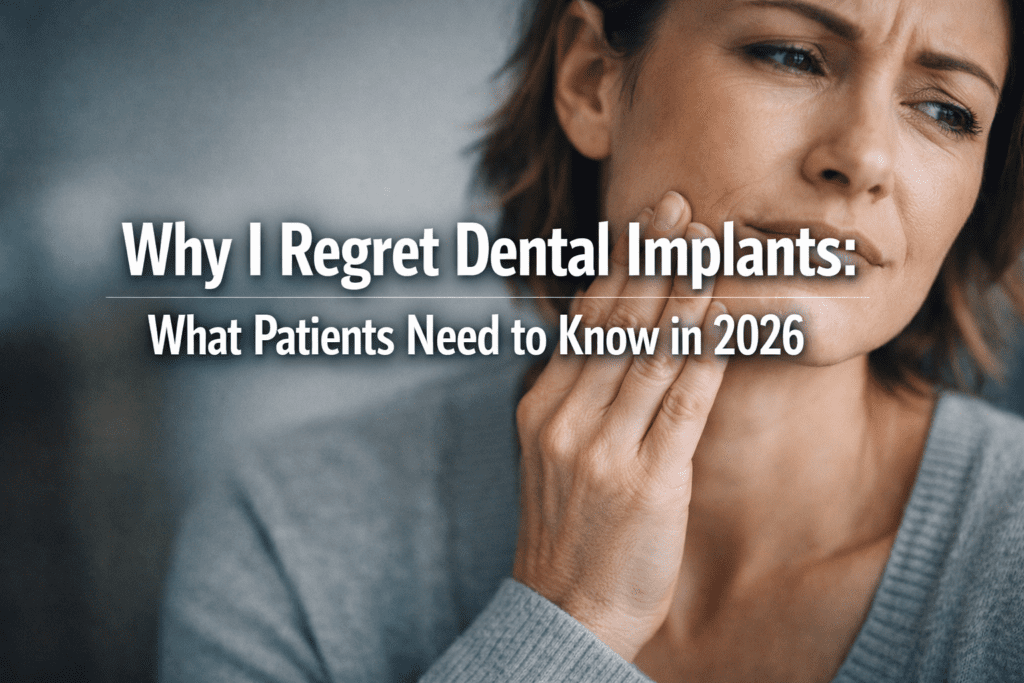 Why I regret dental implants