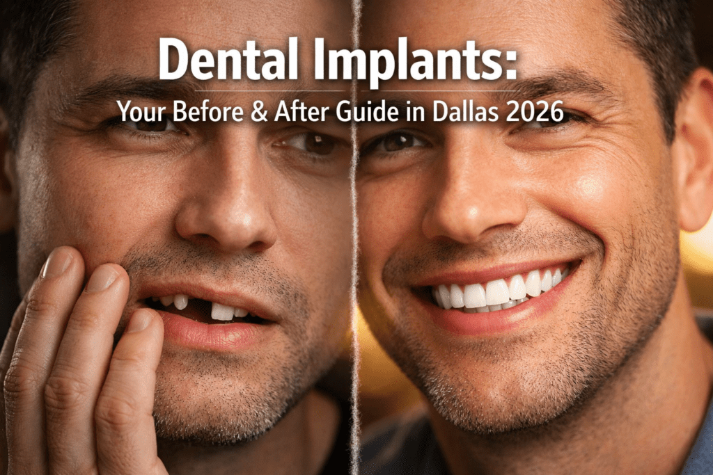 dental implants before and after