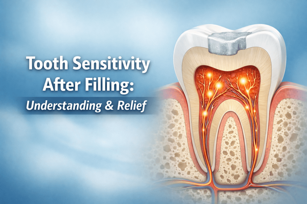tooth sensitivity after filling