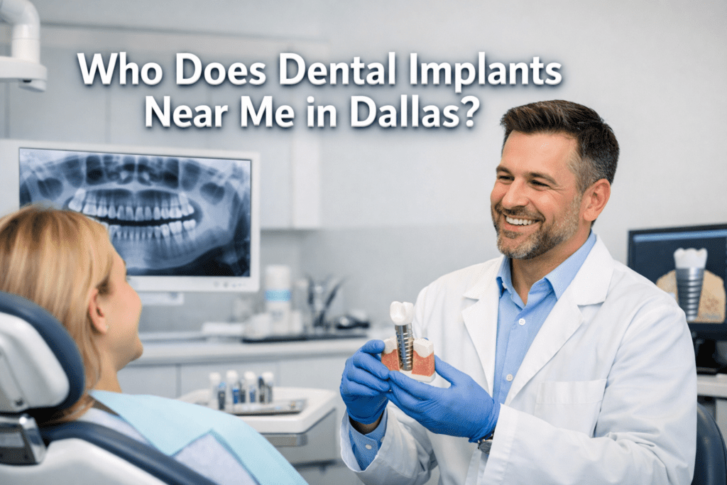 who does dental implants near me